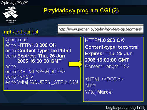 Przykładowy program CGI (2)