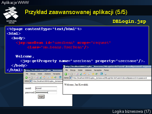 Przykład zaawansowanej aplikacji (5/5)