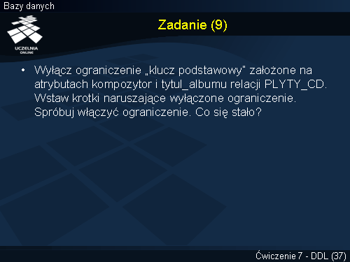 Zadanie (9)