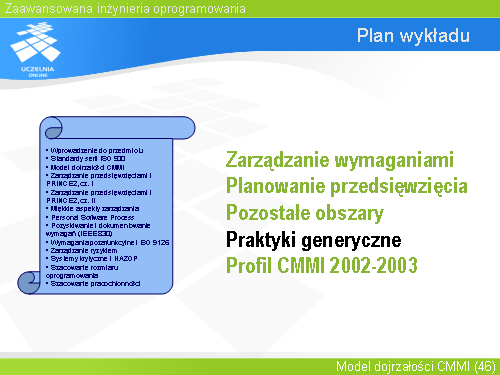 Plan wykładu