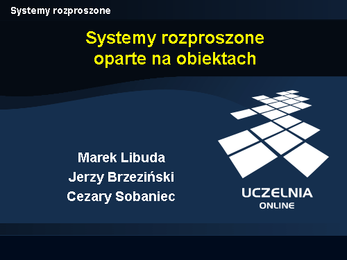 Systemy rozproszone