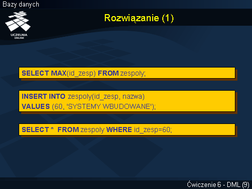 Rozwiązanie (1)