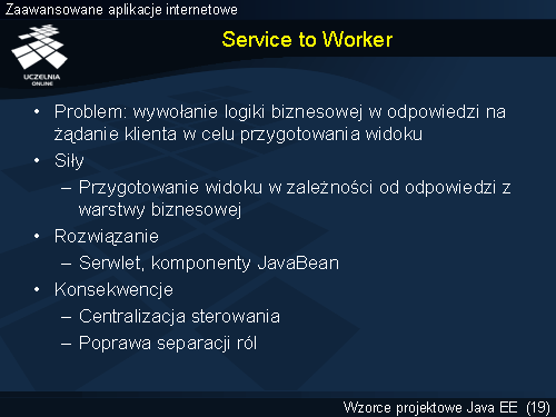 Service to Worker