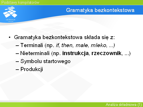 Gramatyka bezkontekstowa