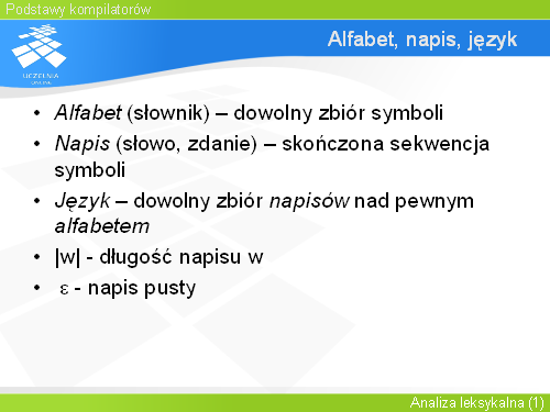 Alfabet, napis, język