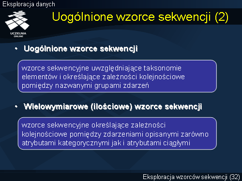 Uogólnione wzorce sekwencji (2)