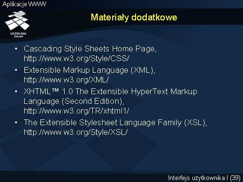Materiały dodatkowe