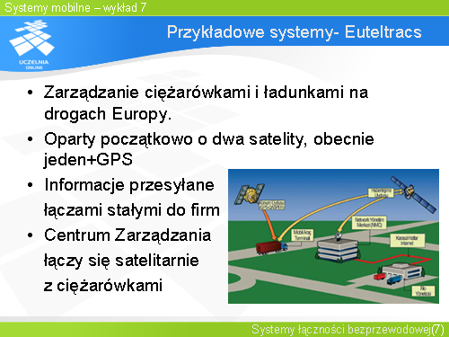 Przykladowe systemy- Euteltracs