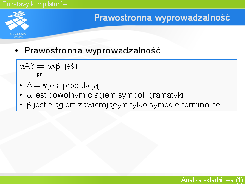 Prawostronna wyprowadzalność