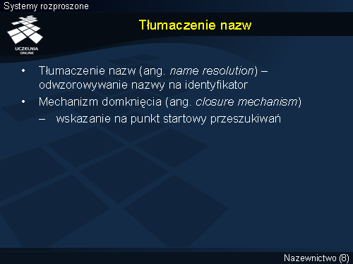 Tłumaczenie nazw