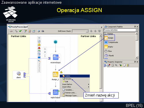 Operacja ASSIGN