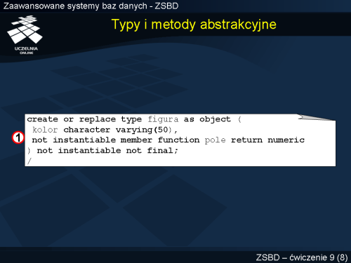 Typy i metody abstrakcyjne