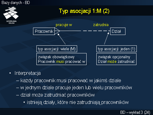 Typ asocjacji 1:M (2)