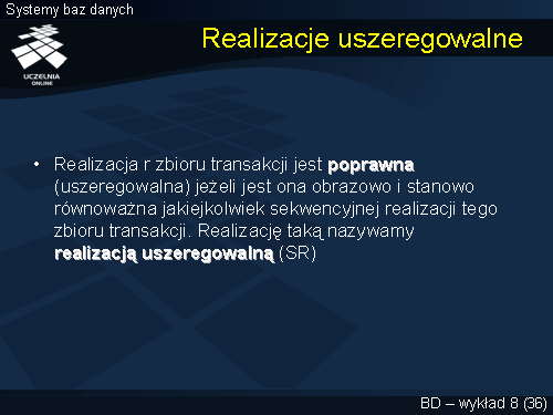 Realizacje uszeregowalne
