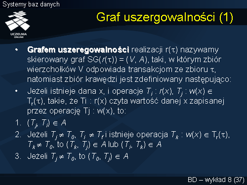 Graf uszergowalności (1)