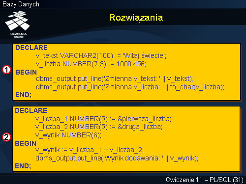 Rozwiązania