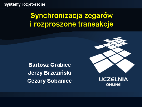 Systemy rozproszone