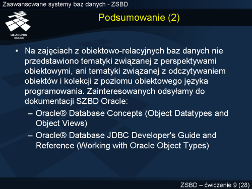 Podsumowanie (2)