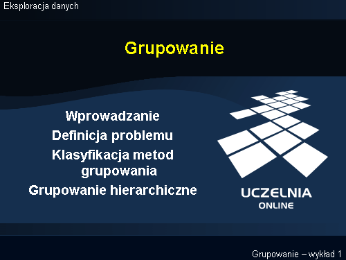 Grupowanie