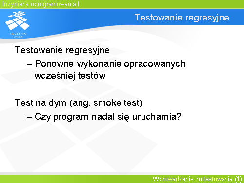 Testowanie regresyjne