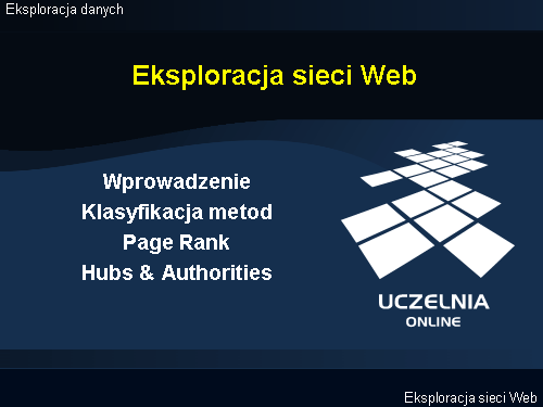 Eksploracja sieci Web