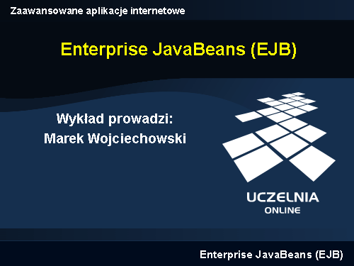 Zaawansowane aplikacje internetowe