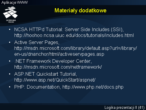 Materiały dodatkowe