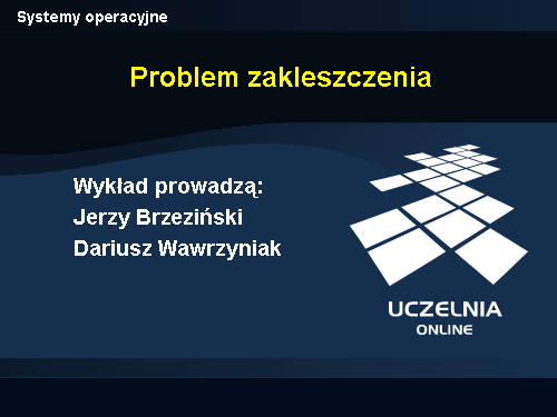 Systemy operacyjne