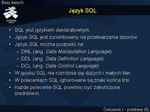 Język SQL