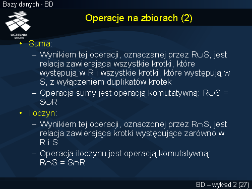 Operacje na zbiorach (2)
