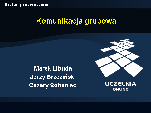 Systemy rozproszone