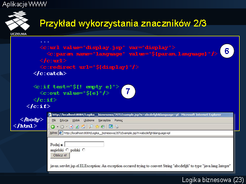 Przykład wykorzystania znaczników 2/3