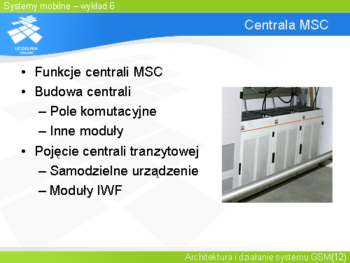Centrala MSC