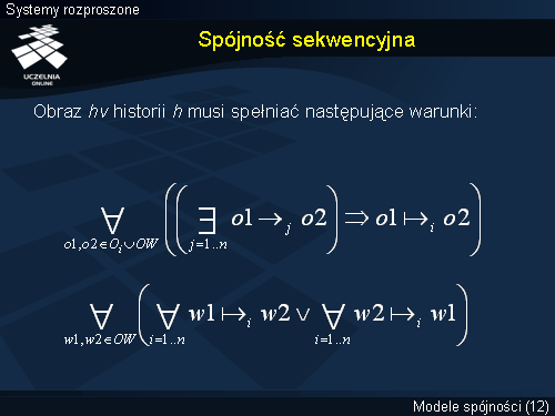 Spójność sekwencyjna