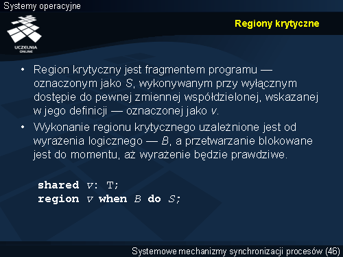 Regiony krytyczne