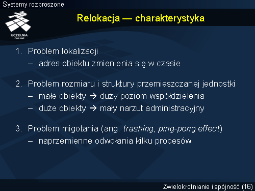 Relokacja — charakterystyka
