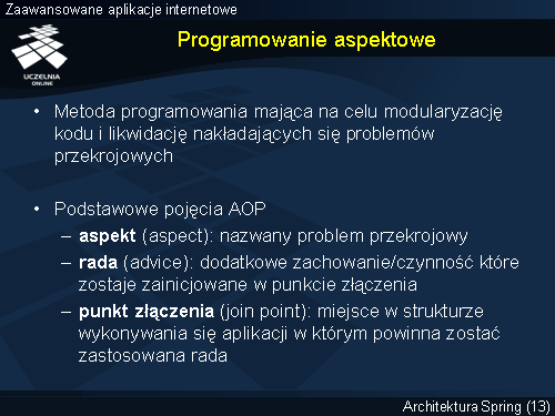 Programowanie aspektowe(1)