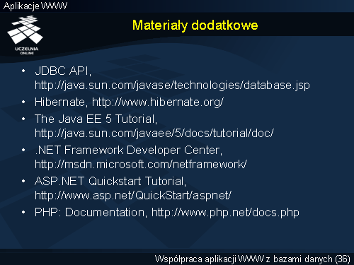 Materiały dodatkowe