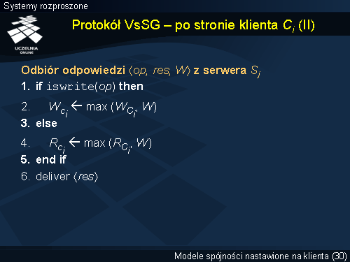 Protokół VsSG – po stronie klienta Ci (II)