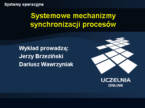 Systemy operacyjne