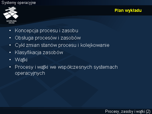 Plan wykładu