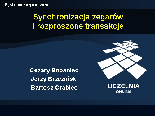 Systemy rozproszone