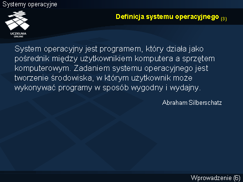 Definicja systemu operacyjnego (3)