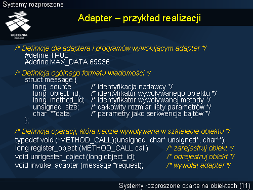 Adapter – przykład realizacji