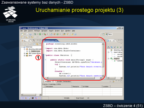 Uruchamianie prostego projektu (3)
