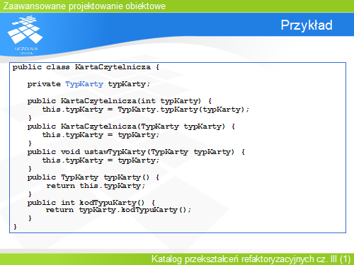 Przykład: Extract Method