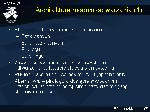 Architektura modułu odtwarzania (1)