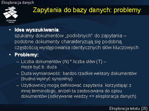 Zapytania do bazy danych: problemy