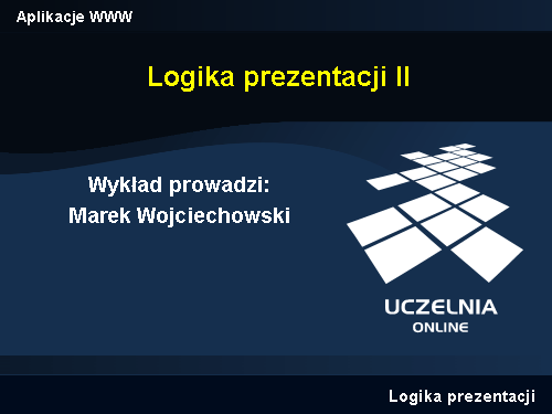 Aplikacje WWW