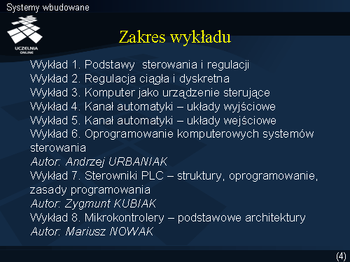Systemy wbudowane